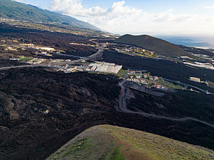 Los volcanes de Tiradane y Tajogaite