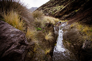 Waterfalls in the barranco of La Palma, Agaete