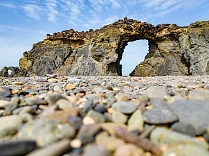 Playa Peña Horadada o Playa o Arco del Jurado - Fuerteventura