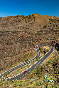 Mirador de la Curva del Queso - Valle Gran Rey - La Gomera