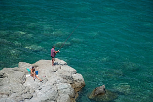 Fishing at Tauro
