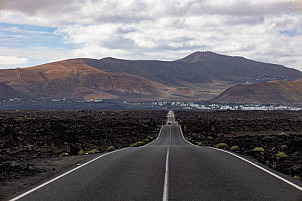 On the road - Lanzarote