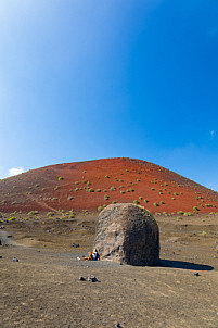Montaña Colorada - Bombas de Lava - Lanzarote