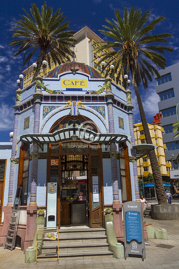 Modernist Kiosk at San Telmo