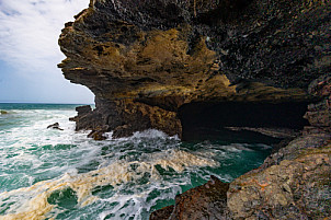Playa y Cueva de Garcey - Fuerteventura