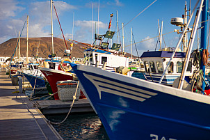Fishing boats - Caleta de Sebo - La Graciosa