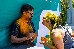 Holi - festival de los colores - Puerto de la Cruz